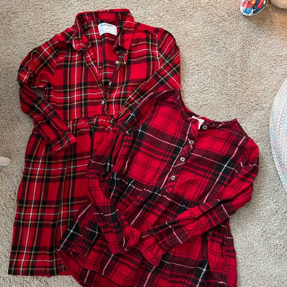 5/$25 Plaid Dress and Tunic